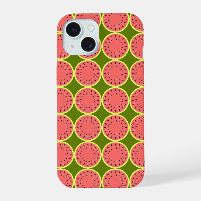 Watermelon Pink Multi iPhone case (Back)