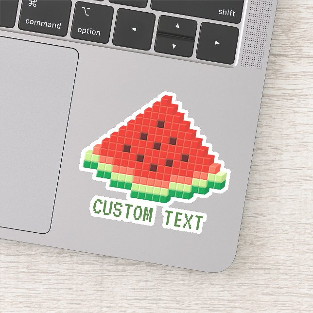 Watermelon Pixel Art (Detail)