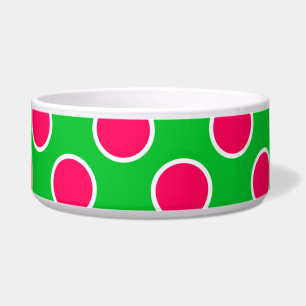 Watermelon Polka Dots
