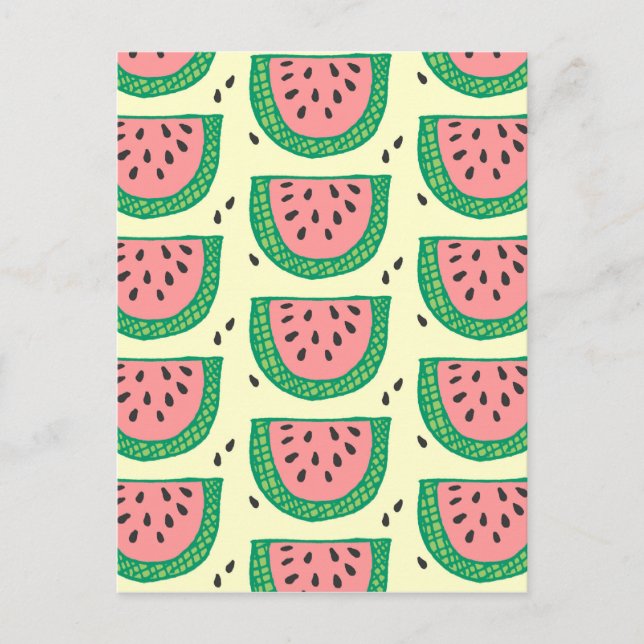 Watermelon Postcard (Front)