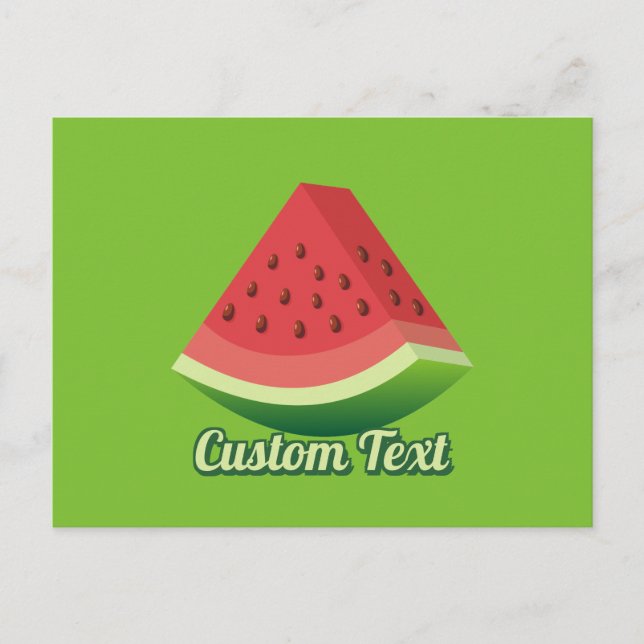 Watermelon Postcard (Front)