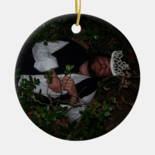 watermelon Queen Ceramic Tree Decoration