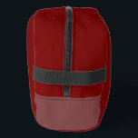 Watermelon Red Grooming  Toiletry Bag<br><div class="desc">Print Cut Sew Toiletry Bag Whether you’re heading to the gym or packing light for a weekend trip, keep your toiletries organised without sacrificing your own personal style with our Dopp Kit This iconic travel bag is made of sturdy polyester fabric with a zippered closure, ensuring all products are stored...</div>