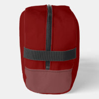 Watermelon Red Grooming Toiletry Bag