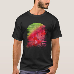 Watermelon Reflection Tropic Summer Exotic Fruit W T-Shirt