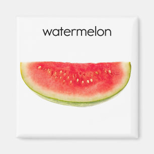 Watermelon Refrigerator Magnet