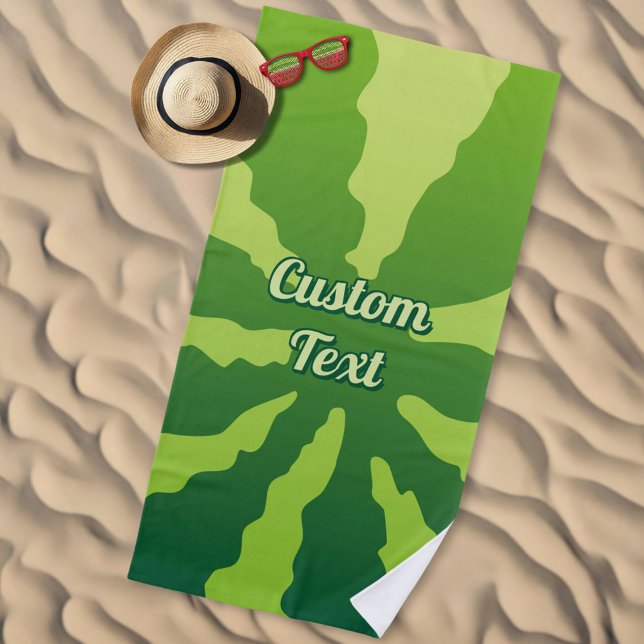 Watermelon Rind Beach Towel (Creator Uploaded)