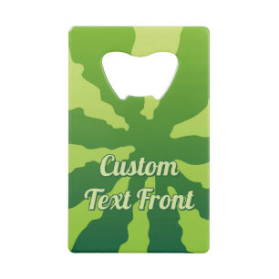 Watermelon Rind Credit Card Bottle Opener