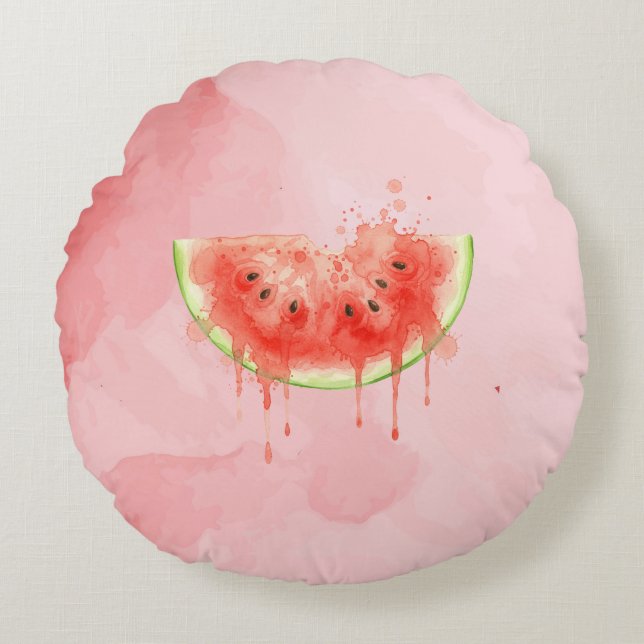 Watermelon Round Cushion (Front)