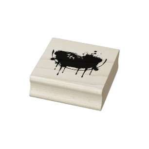 Watermelon Rubber Stamp