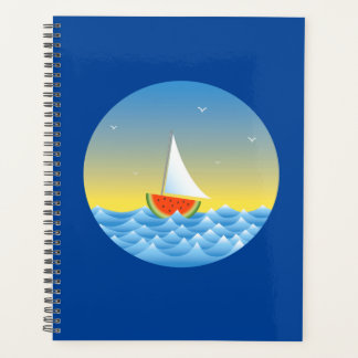 Watermelon Sailboat Planner