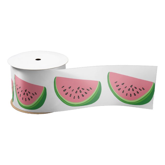 Watermelon Satin Ribbon (Spool)