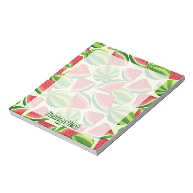 Watermelon seamless background notepad (Rotated)