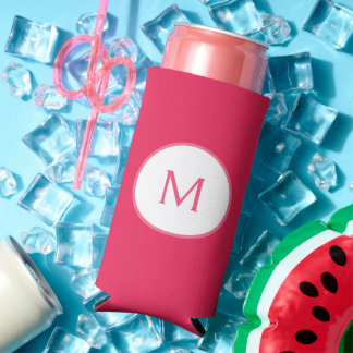 Watermelon Seltzer Can Cooler