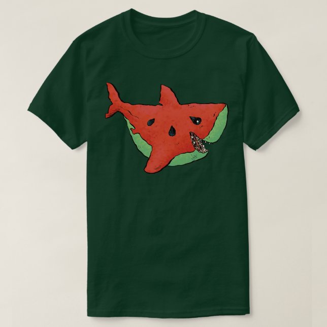 Watermelon Shark T-Shirt (Design Front)
