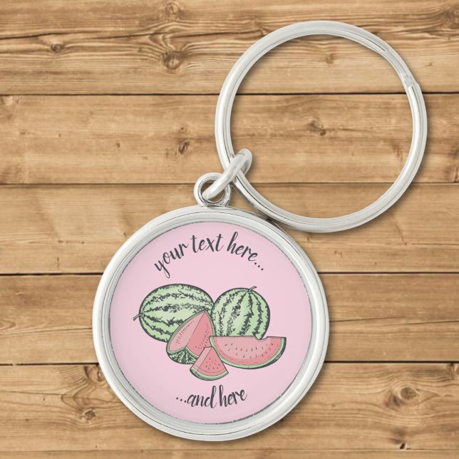 Watermelon Sketches Key Ring (Creator Uploaded)
