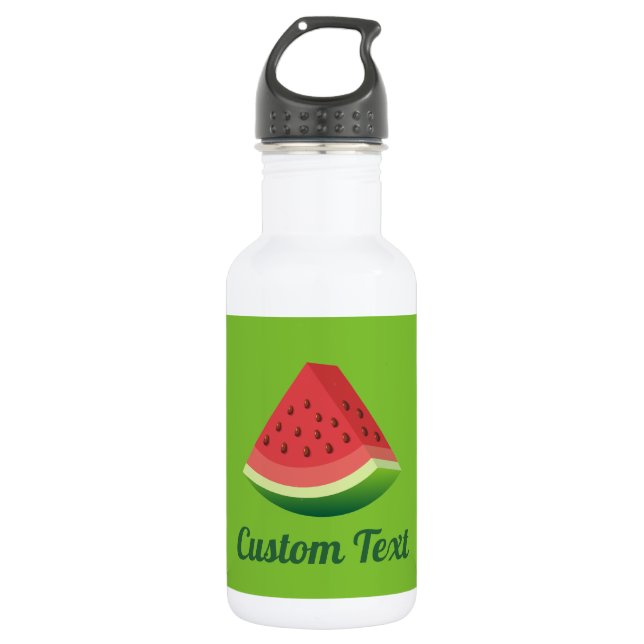 Watermelon slice 532 ml water bottle (Front)