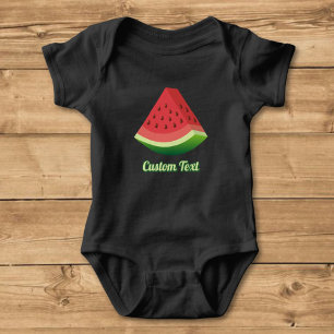 Watermelon Slice Baby Bodysuit
