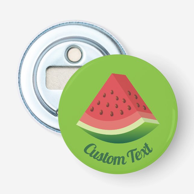 Watermelon Slice Bottle Opener (Front)