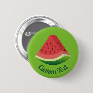 Watermelon Slice Button