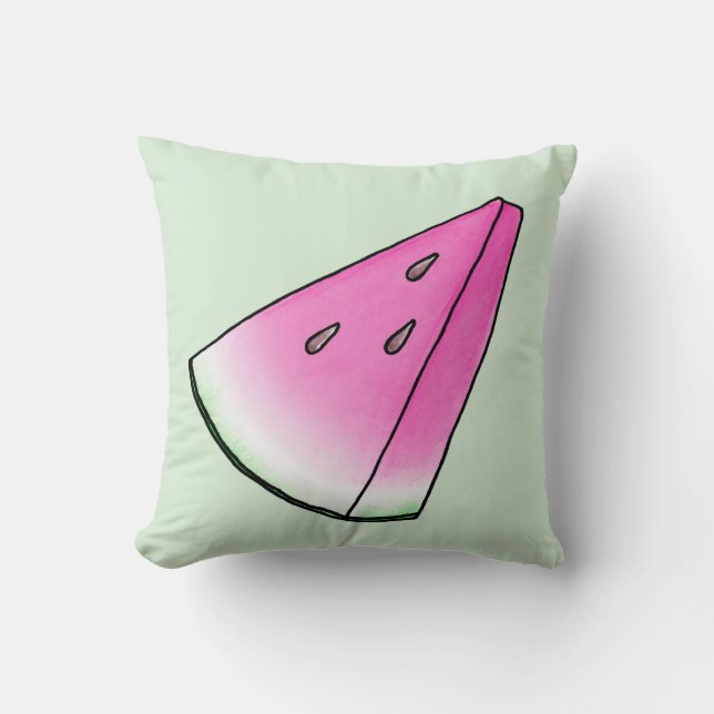 Watermelon slice cushion (Front)