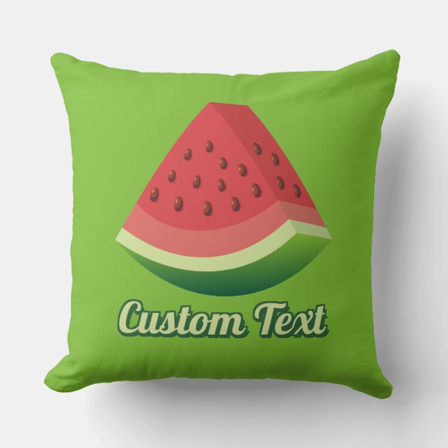 Watermelon slice cushion (Front)