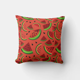 🍉 Watermelon Slice For Summer Home Decor Cushion