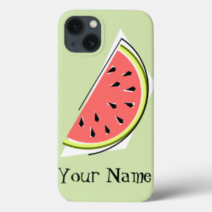 Watermelon Slice green 'Name' iPad Mini case