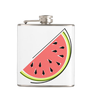Watermelon Slice Hip Flask