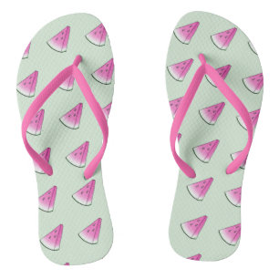 Watermelon slice jandals
