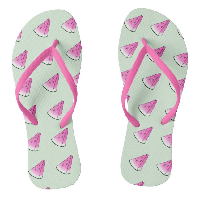 Watermelon slice jandals (Footbed)