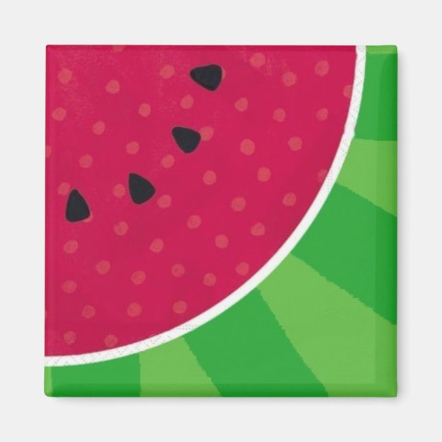 Watermelon Slice Magnet (Front)