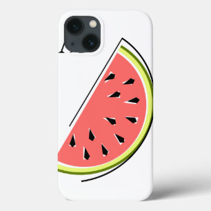 Watermelon Slice 'Monogram' iPad case