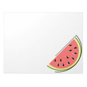 Watermelon Slice Notepad