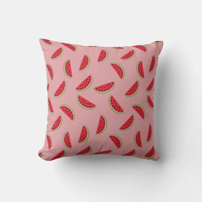 Watermelon Slice Pattern Cushion (Front)
