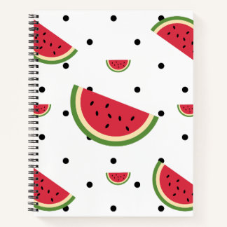 Watermelon Slice Pattern | Summer Picnic & Patriot Notebook