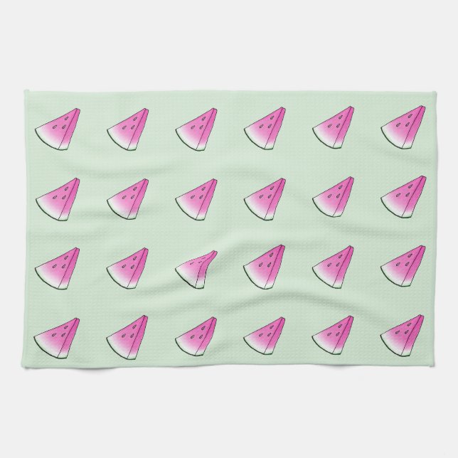 Watermelon slice tea towel (Horizontal)