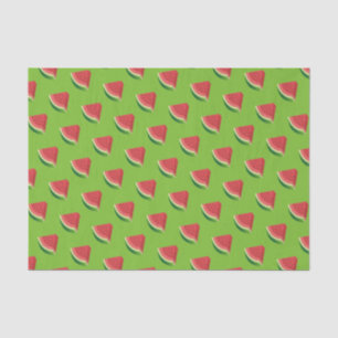 Watermelon slice tissue paper