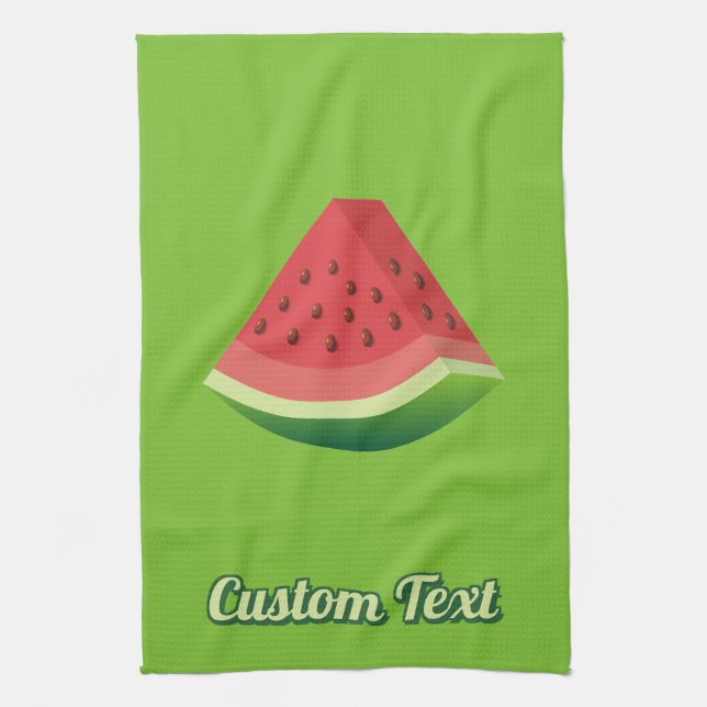 Watermelon Slice Towel (Vertical)