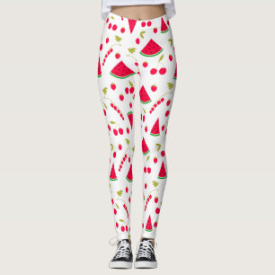 Watermelon slices leggings