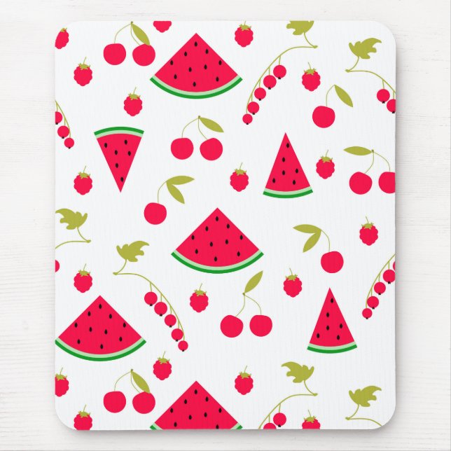 Watermelon slices mouse pad (Front)