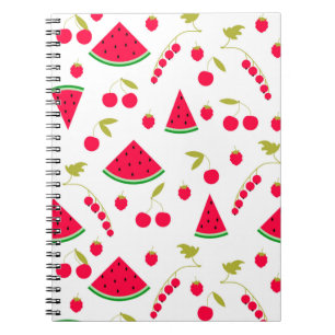 Watermelon slices notebook