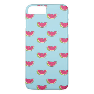 Watermelon Slices on Teal Pattern Case-Mate iPhone Case