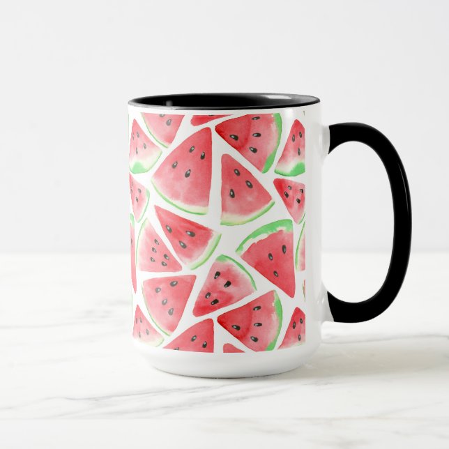 Watermelon slices pattern mug (Right)