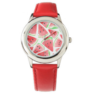 Watermelon slices pattern watch