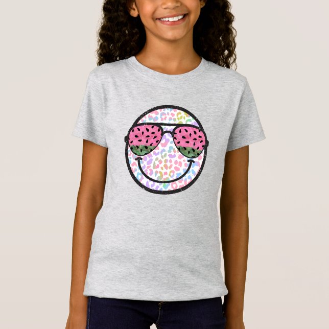 Watermelon Smile Face  T-Shirt (Front)