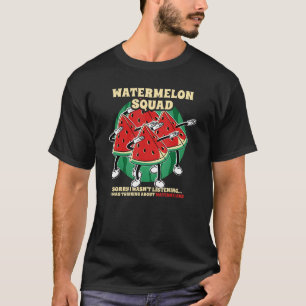 Watermelon squad u2013 Funny melon summer fruit pa T-Shirt