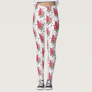 Watermelon star leggings