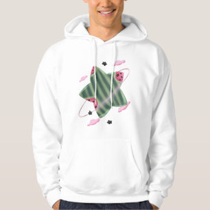 Watermelon Star Planet Hoodie