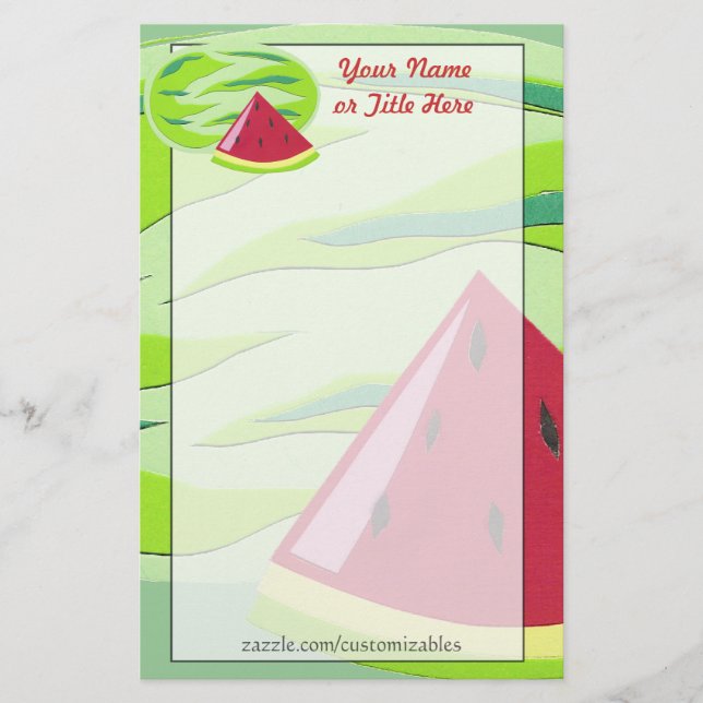 Watermelon Stationery (Front)